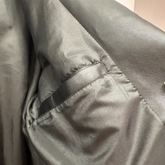 RISISSIDA Women Long Faux Fur Hooded Coat LARGE - Picture 6 of 10